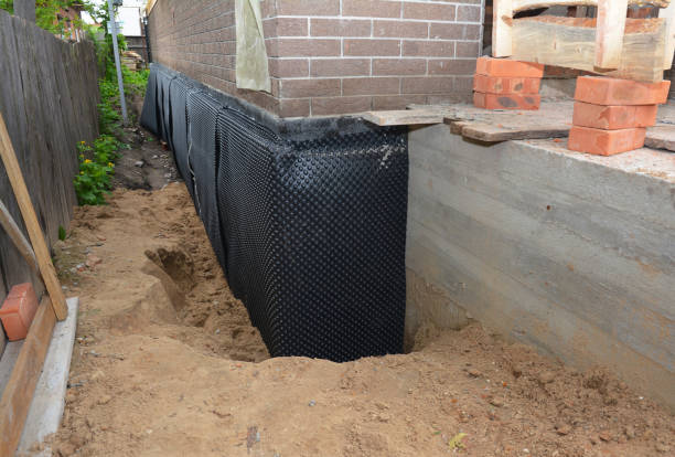 SJ Waterproofing Pros technician performing targeted Vapor Barrier Installation assessment in Augusta, GA